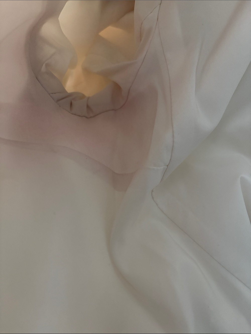 Express Women's Cream Single-Button Blazer - Picture 3 of 3